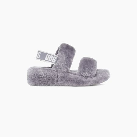 UGG Oh Yeah Light Purple Slippers for Women (JVER05293)